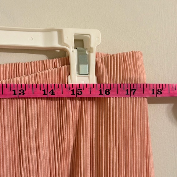 JM Collection Pink Pleated Style 2 Piece Set Size XL - Picture 11 of 16